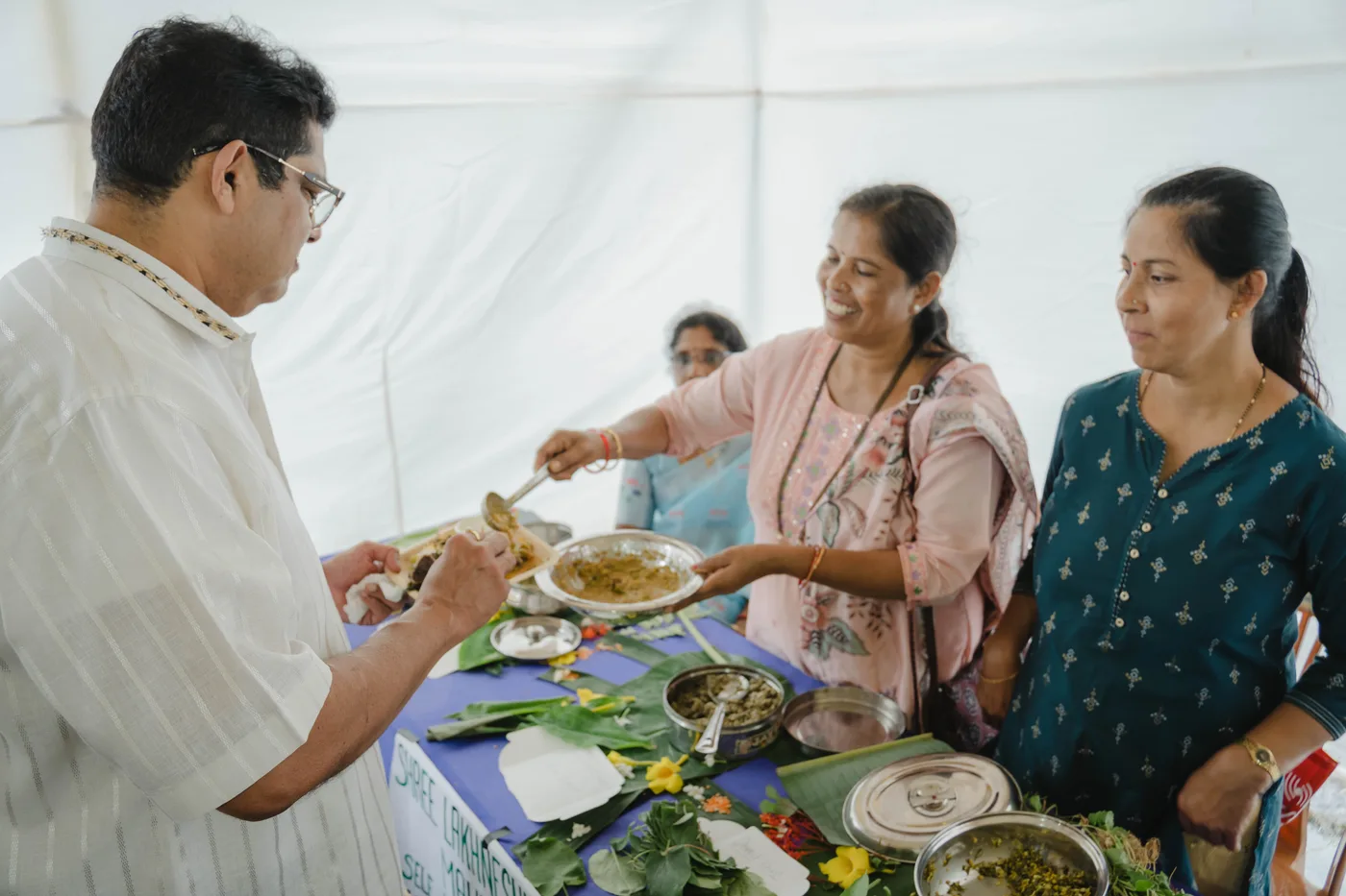 Raan Baji traditional wild vegetables exhibition